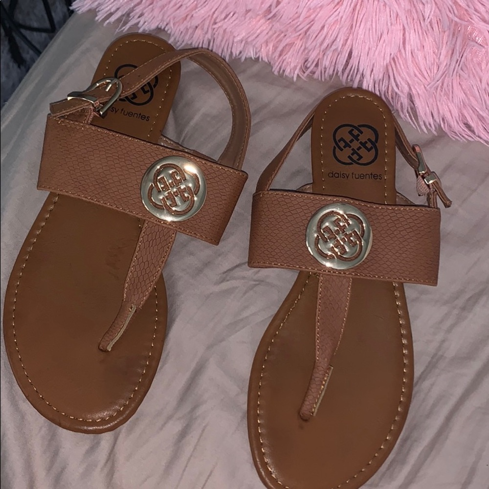 Brown sandals